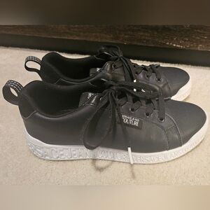 Versace Jeans Couture Black and White Sneakers